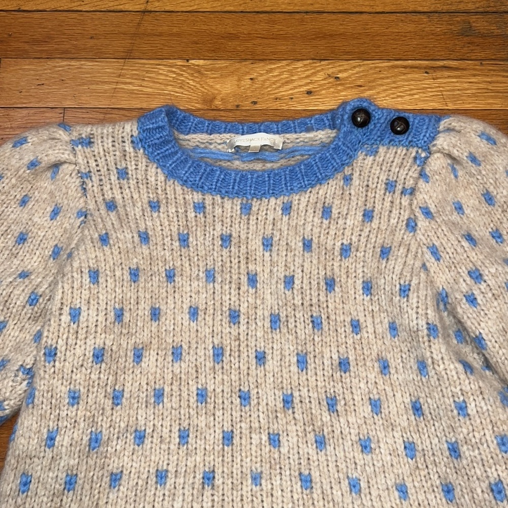 LoveShackFancy Rosie Alpaca Sweater, size Small - Picture 4 of 14